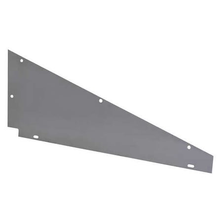 Flat-Top Locker End Panel, Steel, 18 in. D MPN:KISE18SS