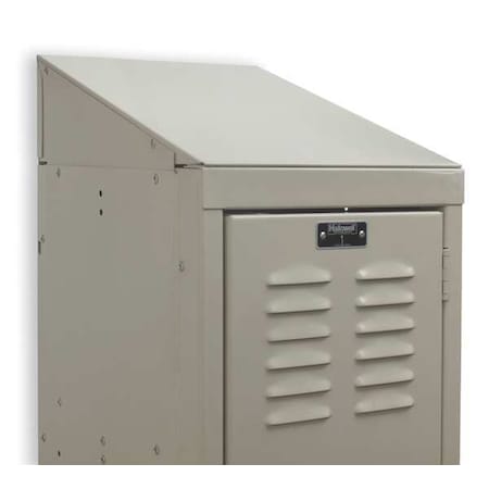 Locker Slope Top, W 15, D 21, H 7, Parchment MPN:KISTT1521PT