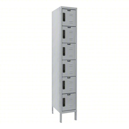Locker, 12 in W, 15 in D, 78 in H MPN:UEL1258-6PL