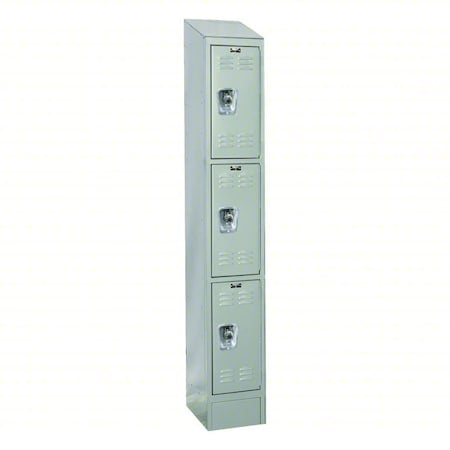 Locker, 12 in W, 15 in D, 78 in H MPN:URB1258-3ASB-PL