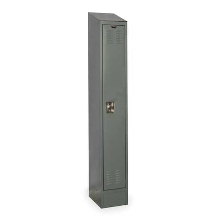 Wardrobe Locker, 12 in W, 18 in D, 78 in H, (1) Tier, (1) Wide, Dark Gray MPN:URB1288-1ASB-HG