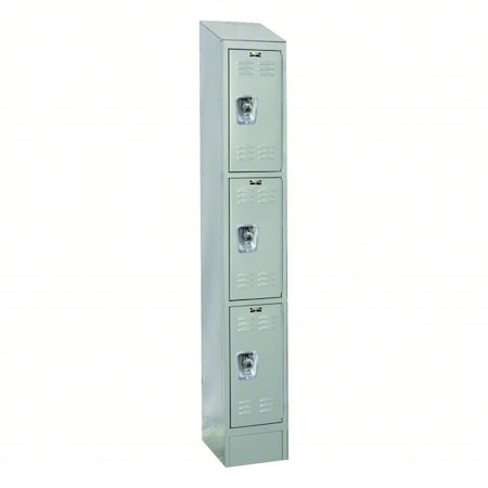 Locker, 12 in W, 18 in D, 78 in H MPN:URB1288-3ASB-PL