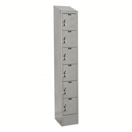 Locker, 12 in W, 18 in D, 78 in H MPN:URB1288-6ASB-PL