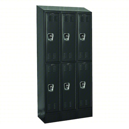 Locker, 12 in W, 12 in D, 78 in H MPN:URB3228-2ASB-ME