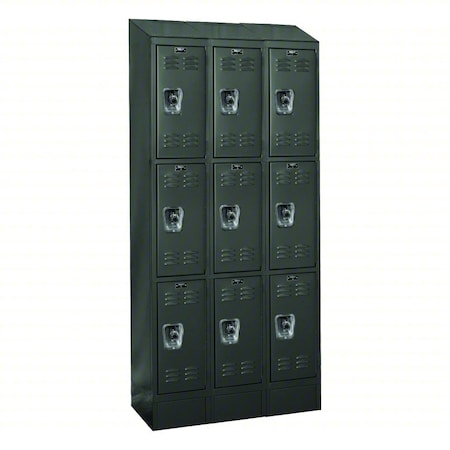 Locker, 12 in W, 12 in D, 78 in H MPN:URB3228-3ASB-ME