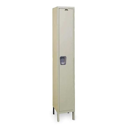 Wardrobe Locker, 12 in W, 12 in D, 78 in H, (1) Tier, (1) Wide, Tan MPN:UY1228-1PT
