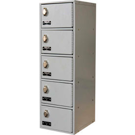 Hallowell® 5-Tier 5 Door Tablet/Phone Locker w/ Hasp Lock 9