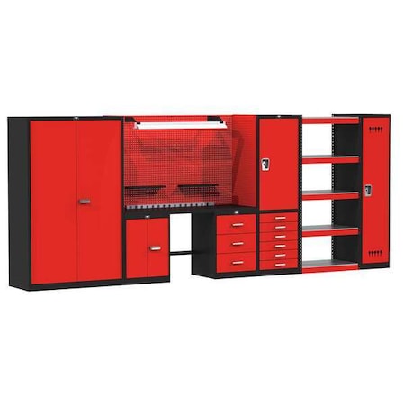 Complete Modular Storage Unit, 210In, 12ga MPN:FKCOMPLETE-LG-S
