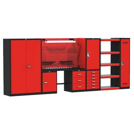 Complete Modular Storage Unit, 168In, 12ga MPN:FKCOMPLETE-SM-S