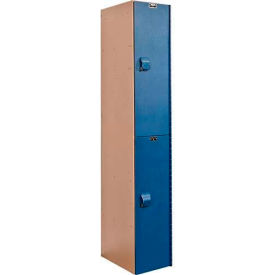 Hallowell® AquaMax 2-Tier 2 Door Plastic Locker 12