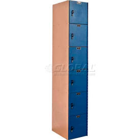 Hallowell® AquaMax 6-Tier 6 Door Plastic Locker 12
