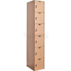 Hallowell® AquaMax 6-Tier 6 Door Plastic Locker 12