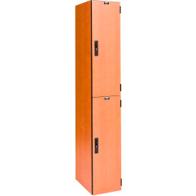 Hallowell® VersaMax 2-Tier 2 Door Phenolic Locker Padlock Hasp 12