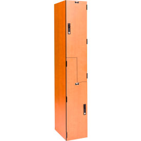 Hallowell® VersaMax Z-Style 2 Door Phenolic Locker Keyed Lock 12