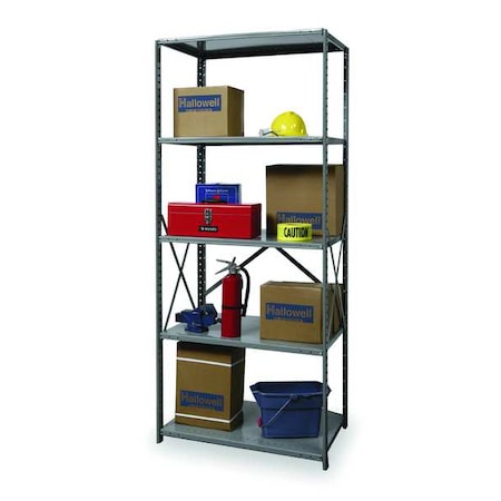 Metal Shelving Unit, 18