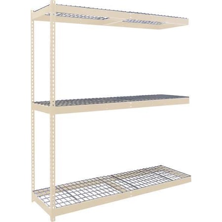 Boltless Shelving Add-on Unit, 910 lb. MPN:DRCC723684-3A-W-PT
