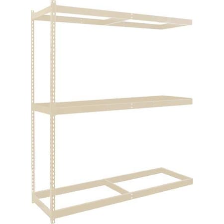 Boltless Shelving Add-on Unit, 48x24x84in MPN:DRHC482484-3A-PT