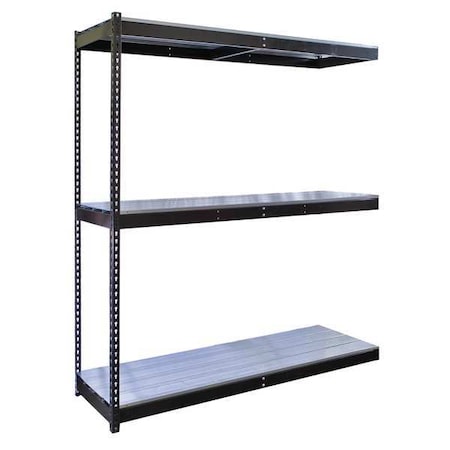 Boltless Shelving Add-On, 48x48, 3 Shelf MPN:DRHC484884-3A-E-ME
