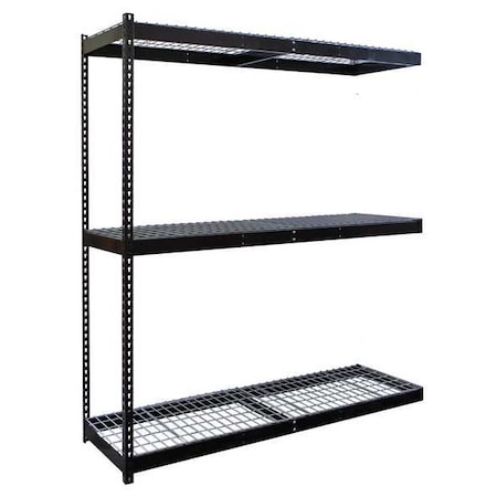 Boltless Shelving Add-On, 60x24, 3 Shelf MPN:DRHC602484-3A-W-ME