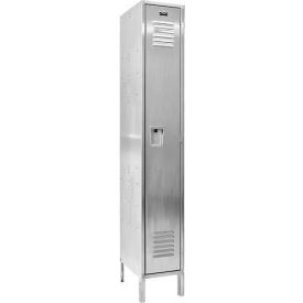 Hallowell® 1-Tier 1 Door Stainless Steel Locker 18
