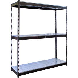 Hallowell Rivetwell 3 Shelf Double Rivet Boltless Shelving Starter 60
