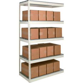 Hallowell Rivetwell 5 Shelf Double Rivet Boltless Shelving Add On 72