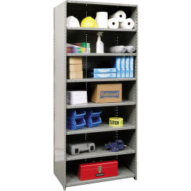 Hallowell Hi-Tech Closed Shelving 8 Shelves Starter Unit 800 lb. Cap. 36
