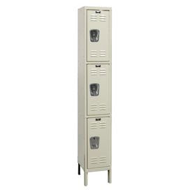 Hallowell® 3-Tier 3 Door Corrosion Resistant Locker 12