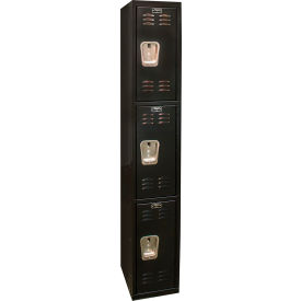 Hallowell® 3-Tier 3 Door Tie Locker 12