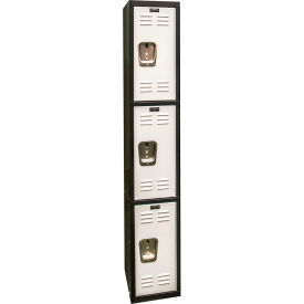Hallowell® 3-Tier 3 Door Tie Locker 12