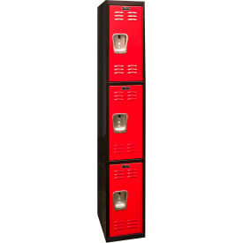 Hallowell® 3-Tier 3 Door Tie Locker 12