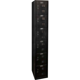 Hallowell® 6-Tier 6 Door Tie Locker 12