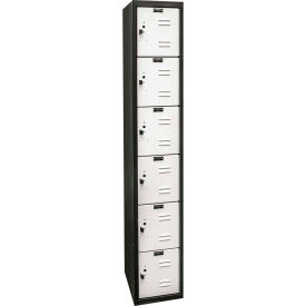 Hallowell® 6-Tier 6 Door Tie Locker 12