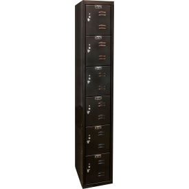 Hallowell® 6-Tier 6 Door Tie Locker 12