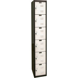 Hallowell® 6-Tier 6 Door Tie Locker 12