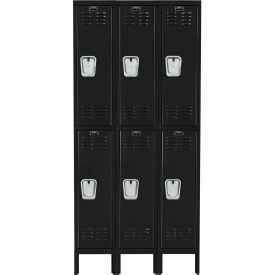 Hallowell® 2-Tier 6 Door Premium Locker 36
