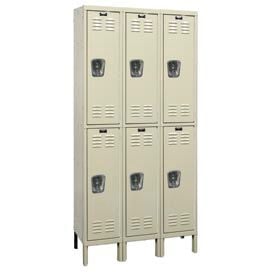 Hallowell® 2-Tier 6 Door Corrosion Resistant Locker 36