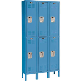 Hallowell® 2-Tier 6 Door Premium Locker 36