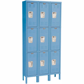 Hallowell® 3-Tier 9 Door Premium Locker 36