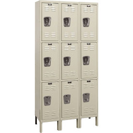 Hallowell® Premium Locker 3-Tier 36