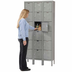Hallowell® 6-Tier 18 Door Premium Locker 36