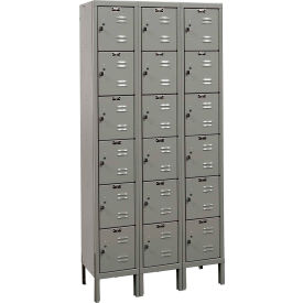 Hallowell® 6-Tier 18 Door Premium Locker 36