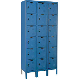 Hallowell® 6-Tier 18 Door Premium Locker 36