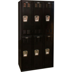 Hallowell® 2-Tier 6 Door Tie Locker 36