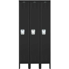 Hallowell® 1-Tier 3 Door Premium Locker 36