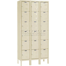 Hallowell® 6-Tier 18 Door Premium Locker 36