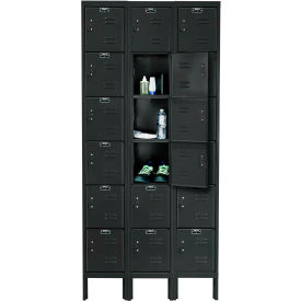 Hallowell® 6-Tier 18 Door Premium Locker 36