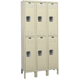 Hallowell® 2-Tier 6 Door Premium Locker 45