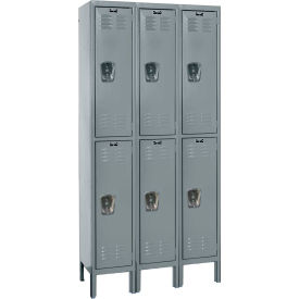 Hallowell® 2-Tier 6 Door Premium Locker 45