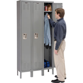 Hallowell® 1-Tier 3 Door Premium Locker 54